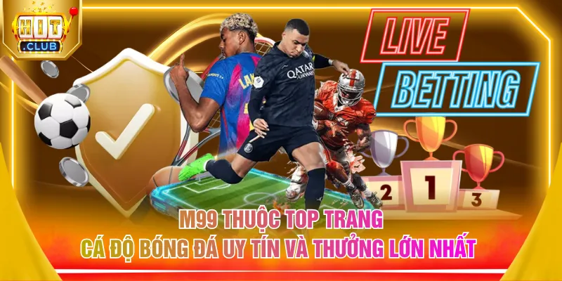 M99 thuộc top trang cá độ bóng đá uy tín và thưởng lớn nhất 